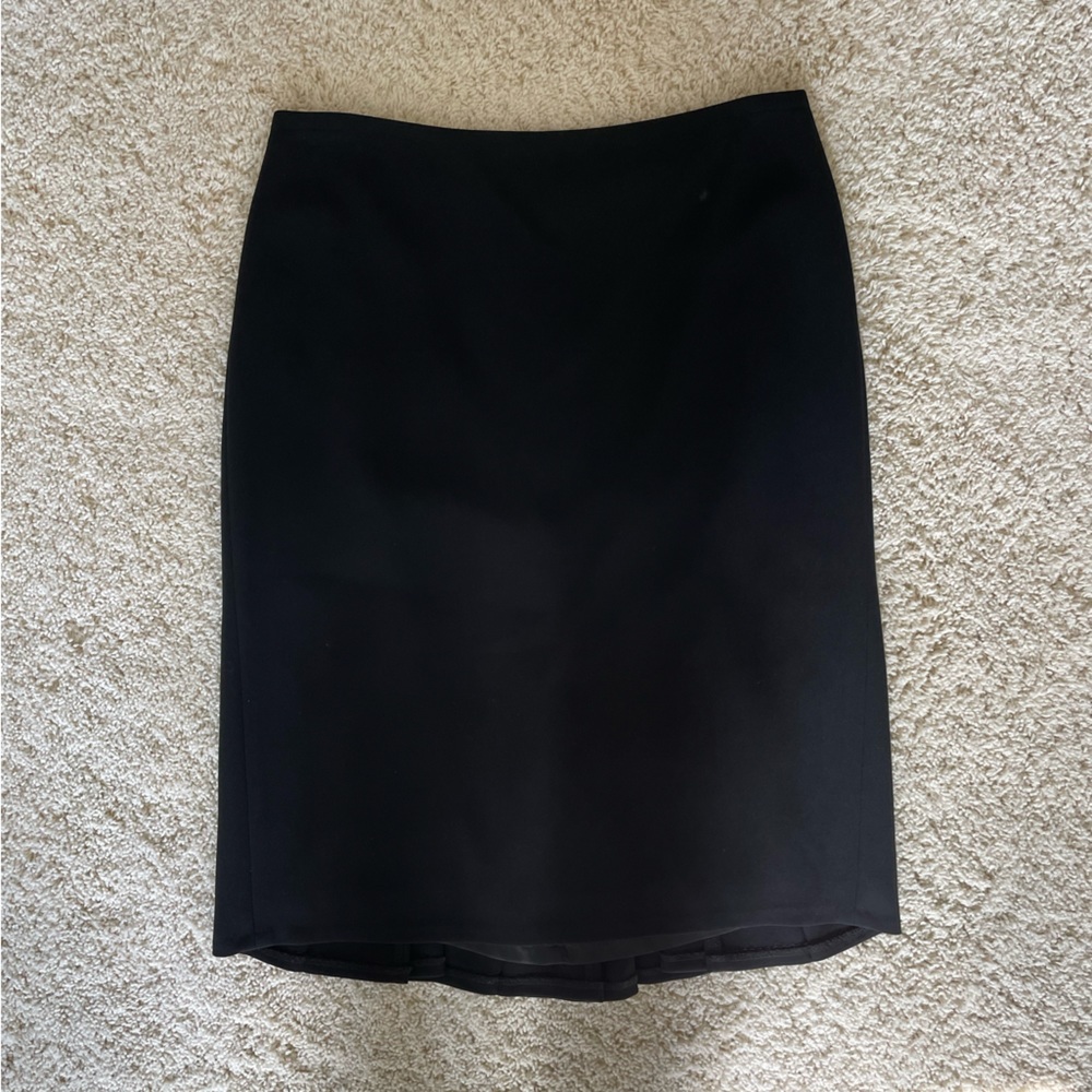 Black Midi Skirt by Ann Taylor